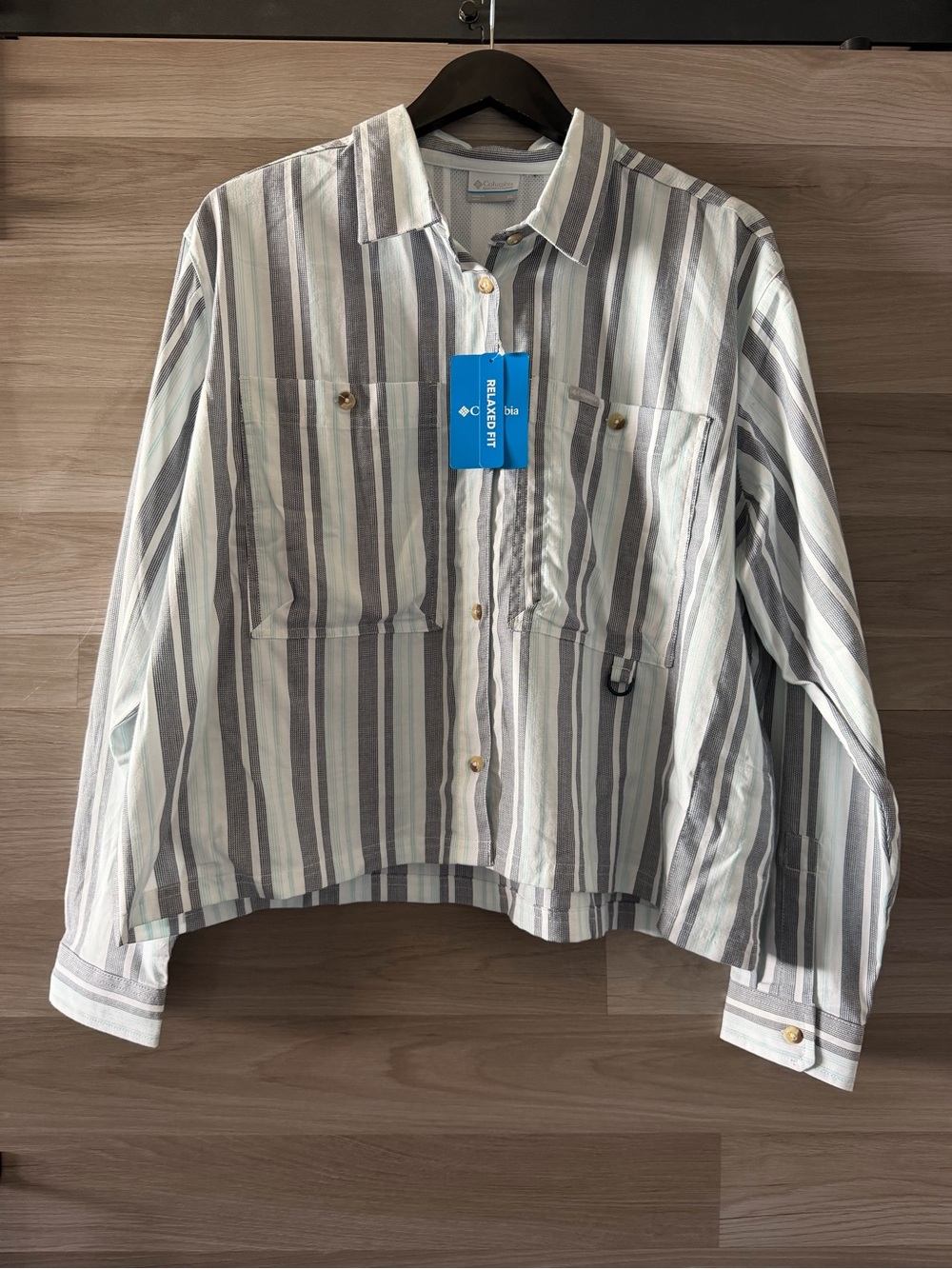 Columbia Women's Brea Falls Woven Patterned Long Sleeve
Shirt XL